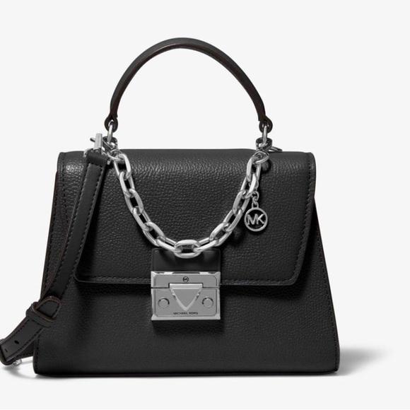 Michael Kors Serena Small Pebbled Leather Satchel